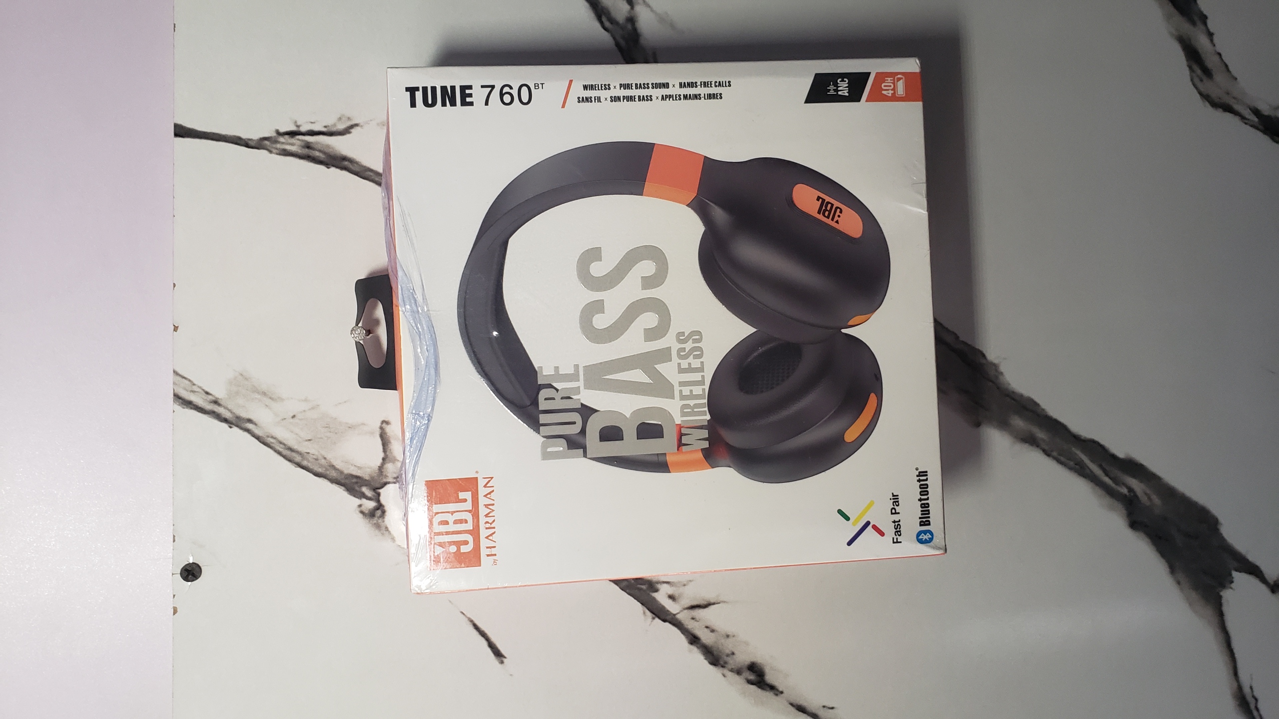 JBL HARMAN turned 760 PURE BASS WIRELESS HEADSET