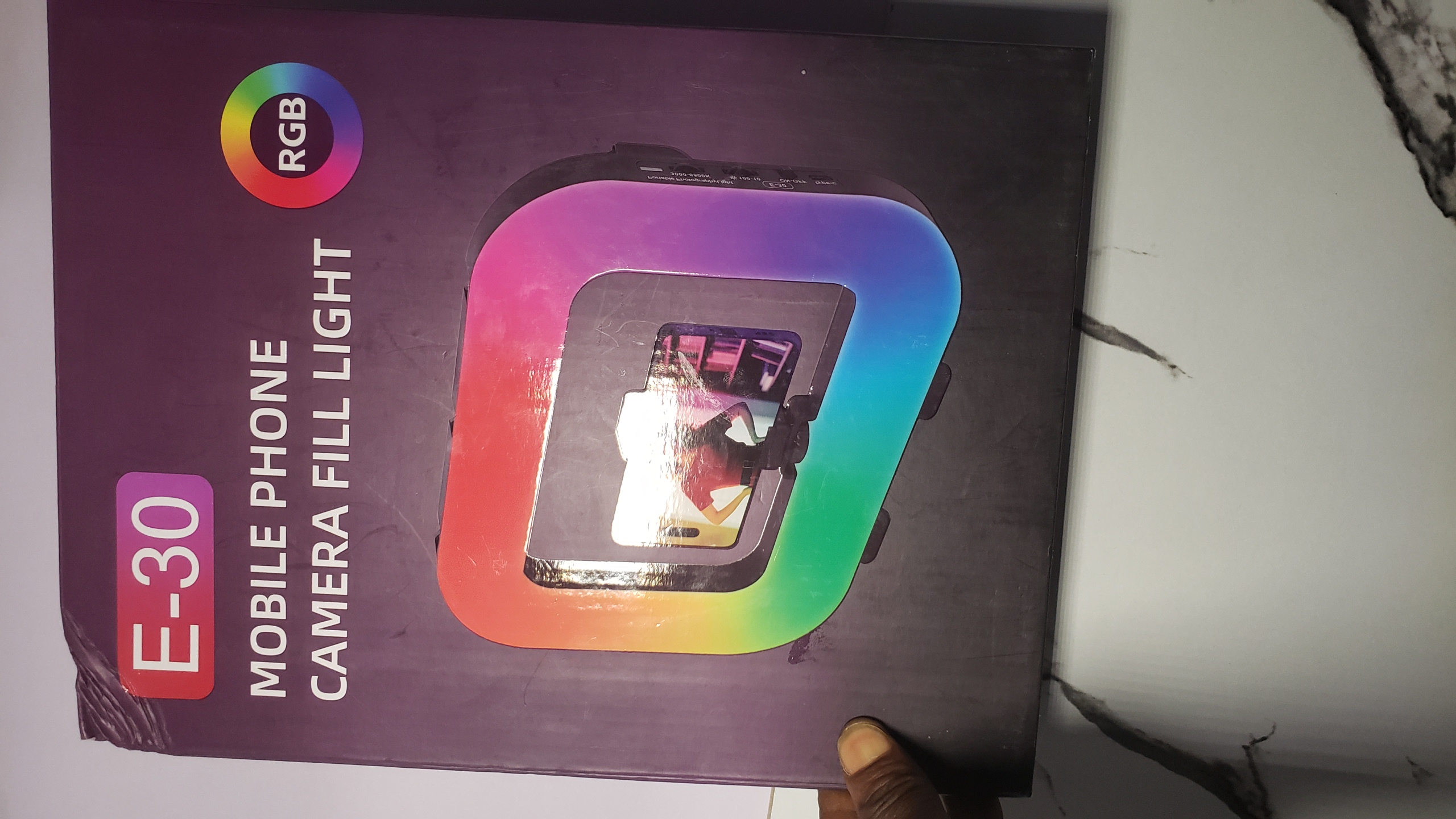 Mobile phone camera fill Light