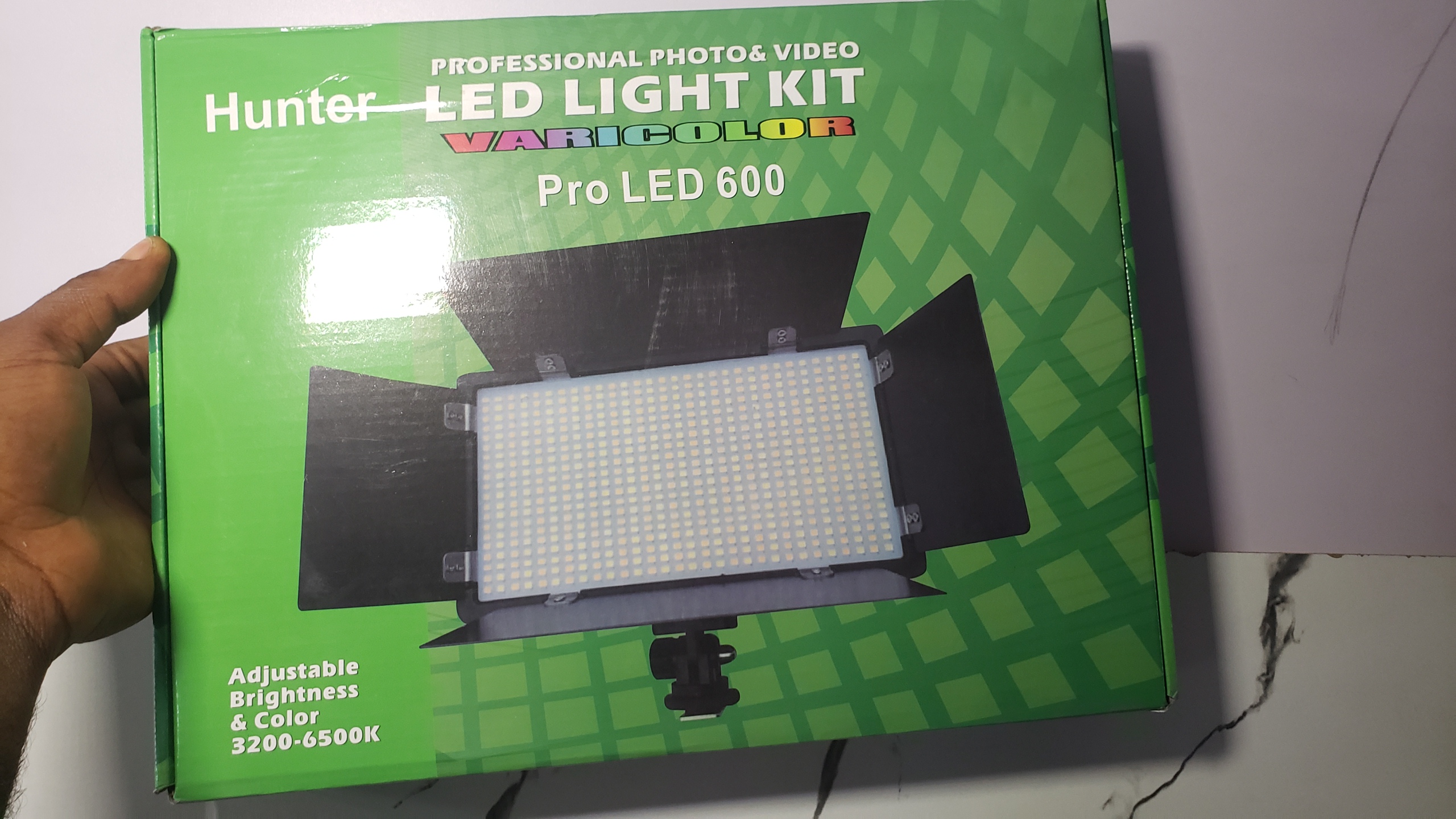 Hunter led light kit varicolor